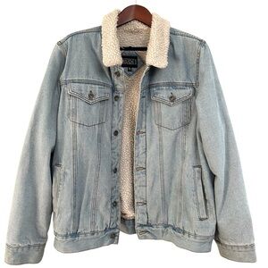 RUDE Lined Jean Jacket XL